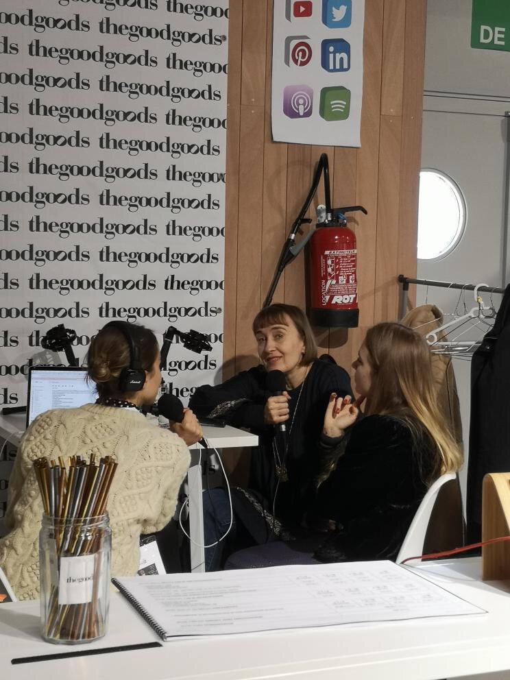 Podcast de Frédérique et Loane, créatrices de la marque Lo Neel pendant le SALON IMPACT 2020